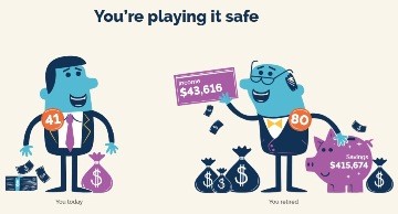 You're playing it safe